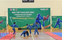 Hơn 1.000 học sinh TP Hồ Chí Minh tham gia giải thể thao võ thuật Vovinam 